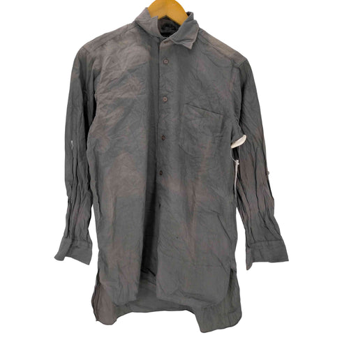 PFERD SHIRT ベアート シャツ 襟芯 マチつき 染め L/S シャツ メンズ