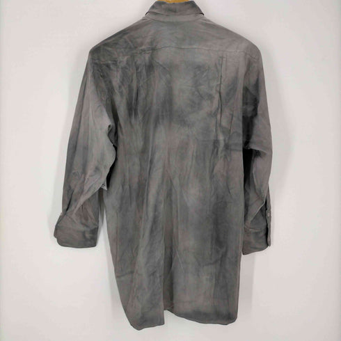 Nichibo 襟芯 マチつき 染め L/S シャツ メンズ
