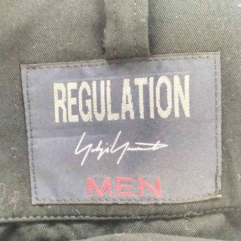 レギュレーションヨウジヤマモトメン REGULATION Yohji Yamamoto MEN CELLULOSE TWILL BASIC STRING PANTS メンズ JPN:1