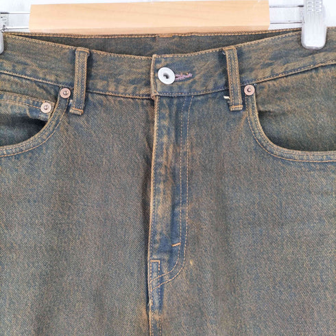ジャーナルスタンダード JOURNAL STANDARD ジップフライ ワイドデニムパンツ メンズ JPN:S