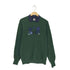 ジャージーズ JERZEES 90S USA製 襟付き刺繍デザインスウェット レディース import:L