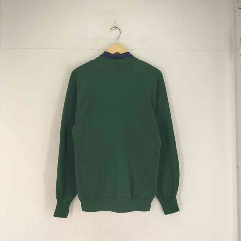ジャージーズ JERZEES 90S USA製 襟付き刺繍デザインスウェット レディース import:L