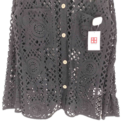 THE YON トーション レース ルーズ フィット シャツ レディース F