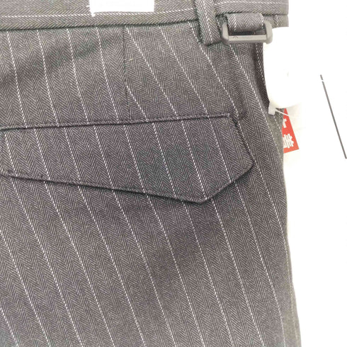 マジックスティック MAGIC STICK ENTERTAINMENT YAKUZA PIN-STRIPES CROPPED TROUSERS テーパードスラックス メンズ JPN:M