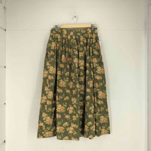 ラルフローレン RALPH LAUREN COUNTRY 90S 花柄コットンロングスカート レディース