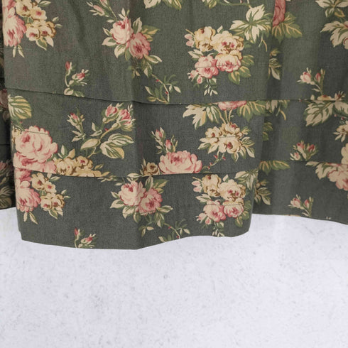 ラルフローレン RALPH LAUREN COUNTRY 90S 花柄コットンロングスカート レディース