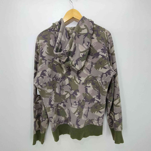 ユニクロ UNIQLO 90s ダブルジップ 迷彩サーマルパーカー メンズ JPN:L