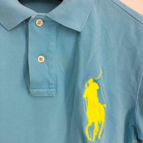 ポロバイラルフローレン Polo by RALPH LAUREN 90S CUSTOM FIT ビックポニー刺繍 ナンバー3 S/S ポロシャツ メンズ import:S