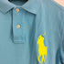 ポロバイラルフローレン Polo by RALPH LAUREN 90S CUSTOM FIT ビックポニー刺繍 ナンバー3 S/S ポロシャツ メンズ import:S