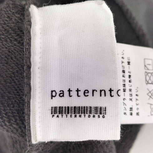 パターントルソー PATTERNTORSO コットン ダメージ加工 切りっぱなし ノースリーブワンピース レディース ONE SIZE