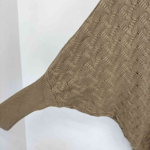 パターントルソー PATTERNTORSO Vネック ドルマンニット レディース ONE SIZE