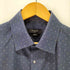 ピエールカルダン pierre cardin SLIM FIT 水玉 ドット柄 レギュラーカラー シャツ メンズ 100