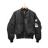 バズリクソンズ BUZZ RICKSONS 25AW WILLIAM GIBSON COLLECTION Type BLACK MA-1 ALBERT TURNER & CO INC MODEL フライト ジャケット メンズ JPN:S