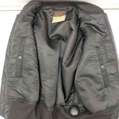 バズリクソンズ BUZZ RICKSONS 25AW WILLIAM GIBSON COLLECTION Type BLACK MA-1 ALBERT TURNER & CO INC MODEL フライト ジャケット メンズ JPN:S