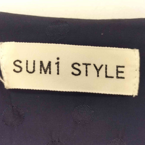 sumi style ドット柄 フレアワンピース レディース FREE