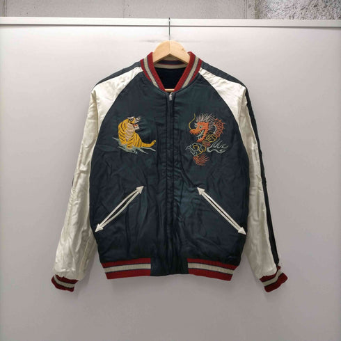 テイラートウヨウ TAILOR TOYO テーラー東洋 25AW Mid 1950s Style Velveteen (Two-tone) × Acetate Souvenir Jacket WHITE DRAGON × EAGLE 別珍 スカジャン メンズ JPN:S