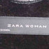 ザラ ZARA ダブルライダースフェイクムートンジャケット レディース import:XS