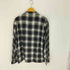 FRONT レーヨン オンブレチェックオープンカラー L/S シャツ メンズ JPN:M