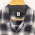 FRONT レーヨン オンブレチェックオープンカラー L/S シャツ メンズ JPN:M