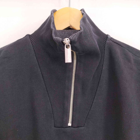 アニエスベーオム Agnes b.homme ハーフジップ スウェットプルオーバー メンズ T