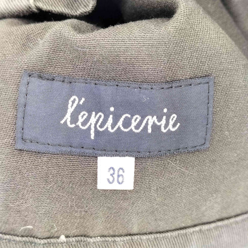 l'epicerie ダブルブレスト ショート丈 ジャケット Y2K レディース 36