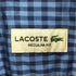 ラコステ LACOSTE ロゴ刺繍 L/S BDチェックシャツ メンズ JPN:M
