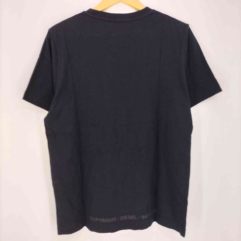 ディーゼル DIESEL m-hw-k55 プリント 半袖 クルーネックTシャツ メンズ import:S
