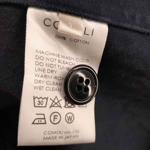 コモリ COMOLI 17AW コットンツイル ジャケット メンズ JPN:1