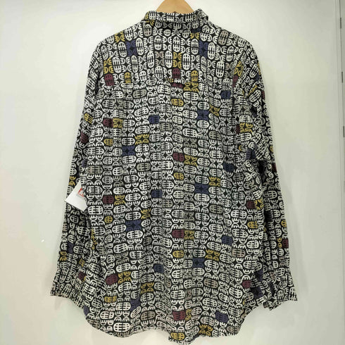 Henry Grethel コットン レーヨン 総柄 L/S シャツ メンズ import:XL