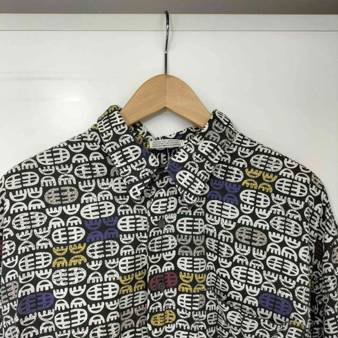 Henry Grethel コットン レーヨン 総柄 L/S シャツ メンズ import:XL
