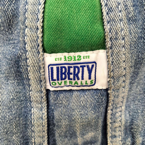 リバティ LIBERTY 90-00s デニム ビブ オーバーオール メンズ 44
