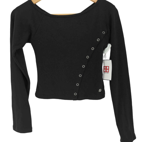 ROSE FRANTZ Eyelet Tie Long Sleeve レディース FREE