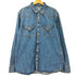 リーバイス Levis Type1 Jeans デニムウエスタン L/S シャツ メンズ import:L