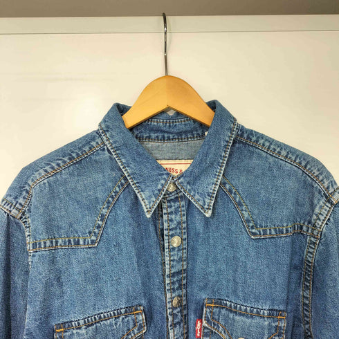リーバイス Levis Type1 Jeans デニムウエスタン L/S シャツ メンズ import:L