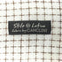 Stile Latino Canclini スティレラティーノ リネン100 チェック柄 長袖シャツ メンズ 37