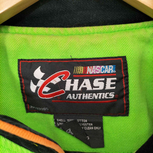 ハセオーセンティックス HASE AUTHENTICS NASCAR 企業ロゴ 刺繍 レーシング ジャケット メンズ import:L