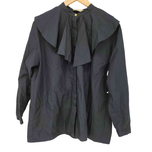 ユナイテッドアローズ UNITED ARROWS ラッフルカラー シャツブラウス レディース