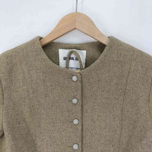 GENERAL IDEA 25AW タイノーカラウールジャケット レディース import:S
