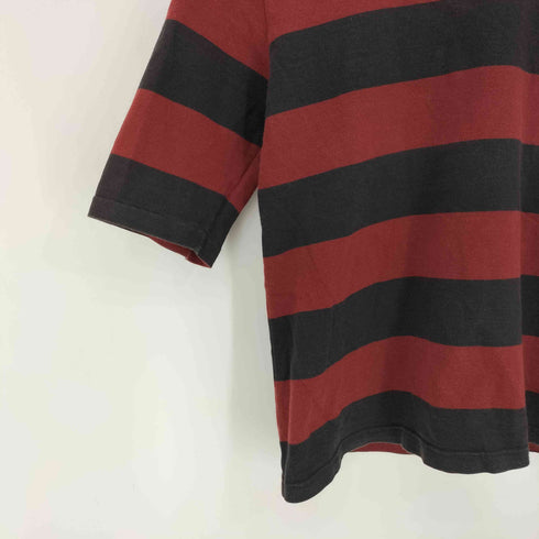 アニエスベー agnes b. PARIS ボーダー コットン 半袖クルーネックTシャツ レディース 3