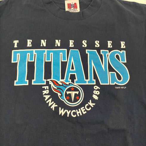 USA SPORT CLUB メキシコ製 TITANS フットボール チーム ロゴ プリント Tシャツ メンズ import:XL
