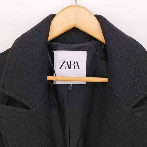 ザラ ZARA ウール アクリル チェスター コート レディース import:XS