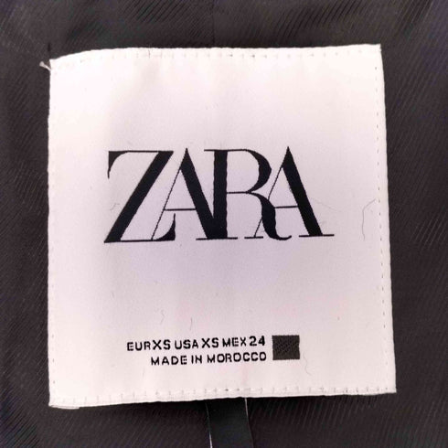 ザラ ZARA ウール アクリル チェスター コート レディース import:XS