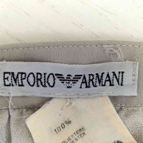 ジョルジオアルマーニ Giorgio Armani イタリア製 ギャザー ミディアムスカート レディース EUR:40-42