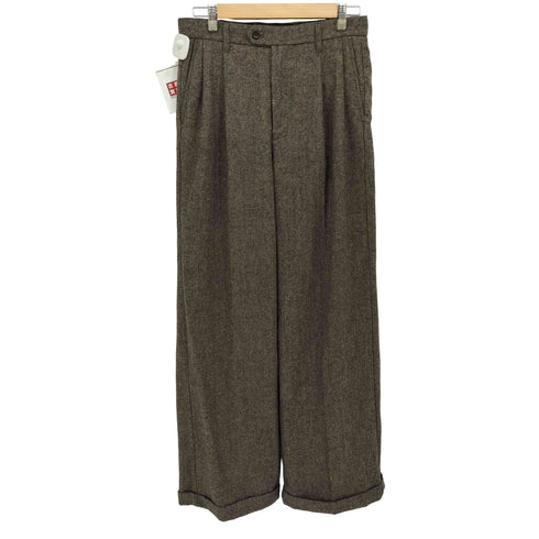 ソエルテ soerte WIDE STRAIGHT SLACKS ワイド ストレート スラックス パンツ メンズ JPN:3