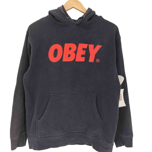 オベイ OBEY フーデット プルオーバー パーカー メンズ JPN:S