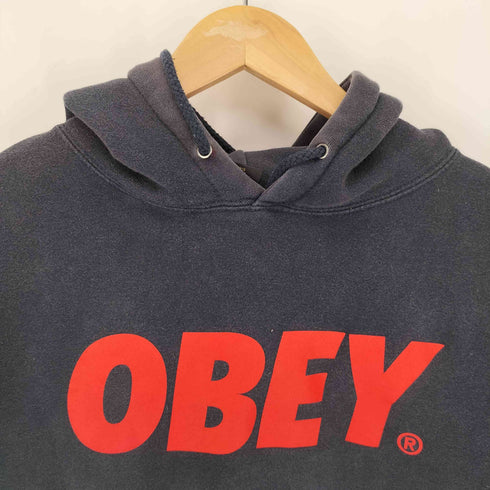 オベイ OBEY フーデット プルオーバー パーカー メンズ JPN:S