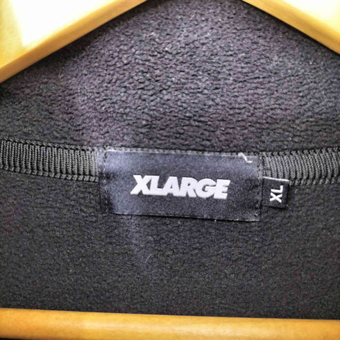 エクストララージ XLARGE Snap Button Fleece Pullover JKT スナップ ボタン フリース プルオーバー メンズ import:XL