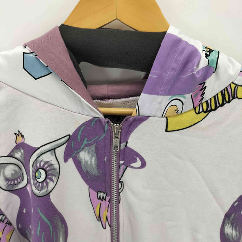 ミルクボーイ MILKBOY ピエロプリントジップフーディー レディース JPN:S