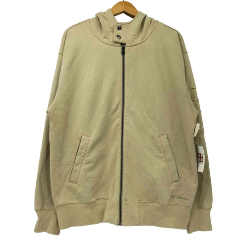 コロンビア Columbia 00s コットン ハイネック フレンチテリー ジップアップパーカー メンズ import:L