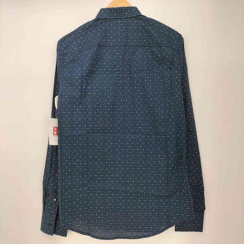 アルマーニエクスチェンジ ARMANI EXCHANGE コットン 総柄 レギュラーカラー L/S シャツ メンズ import:XS